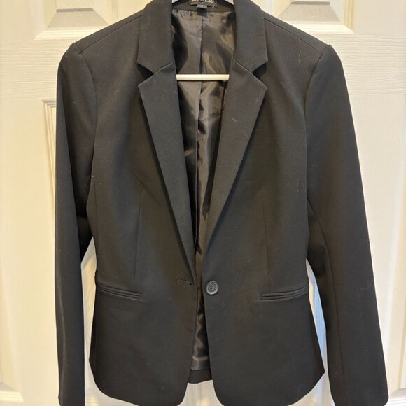 Women's Express Blazer - Black - Size 4 - Picture 4 of 5